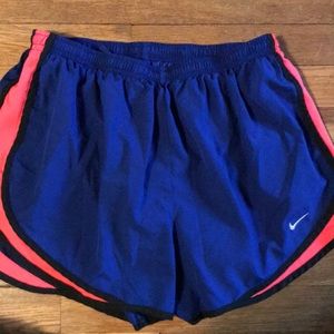 Blue & Pink Dri Fit Shorts